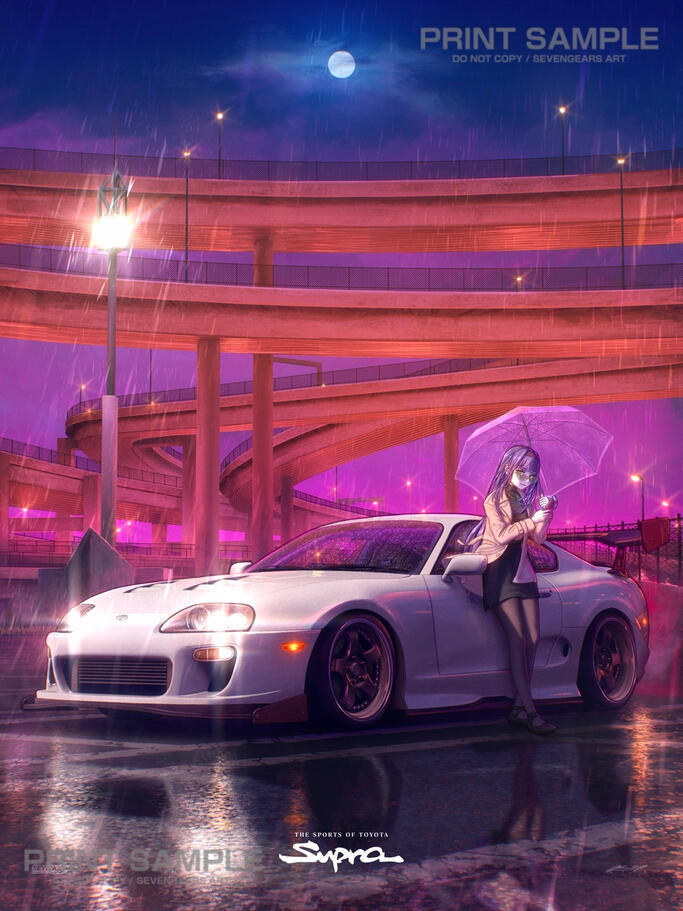 Ayame (Original Character) + Supra