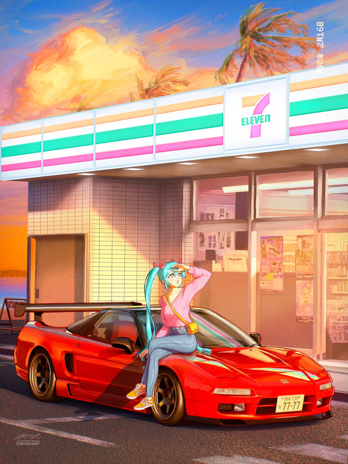 Miku + NSX